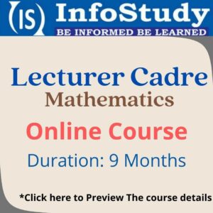 Lecturer Cadre Mathematics